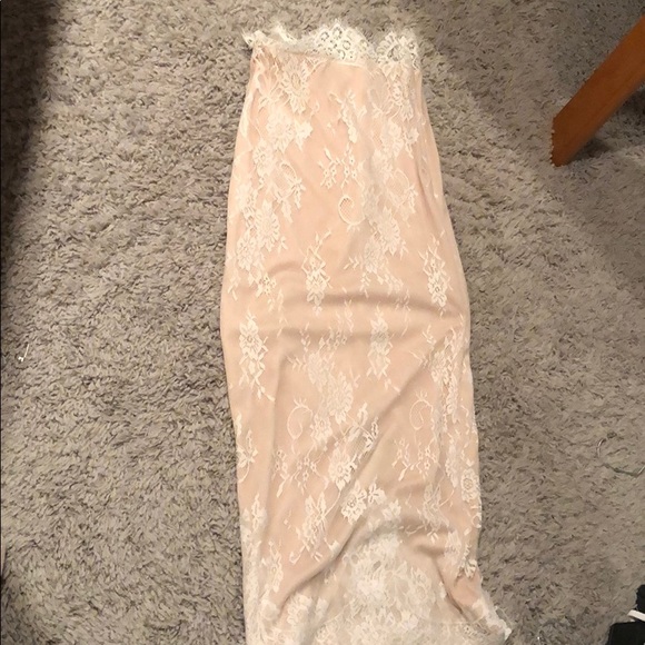 Lace shirt and top dress 2 piece - Picture 4 of 4